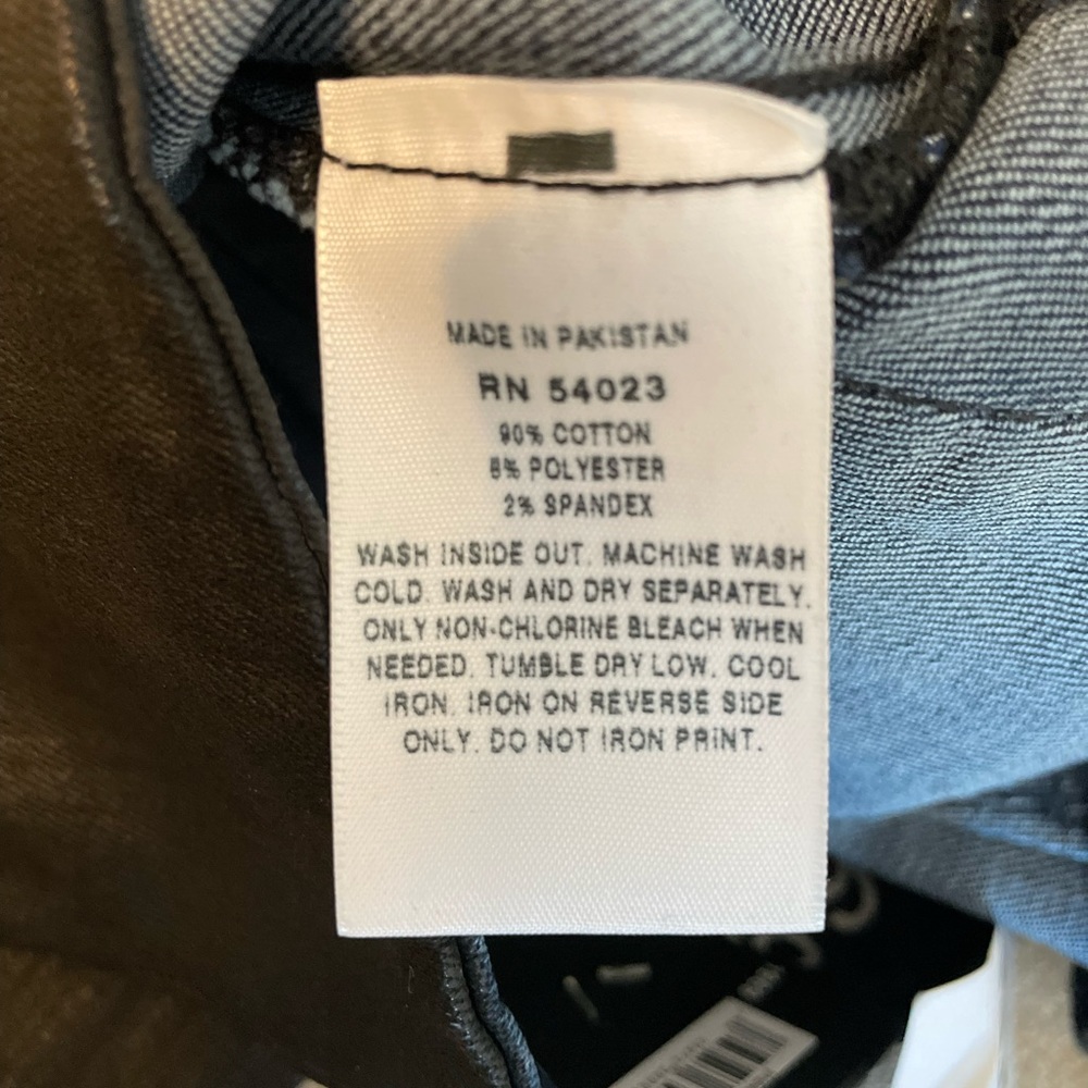 GAP Low Rise Zip Coated Skinny Jeans - Size 25 - Picture 11 of 12